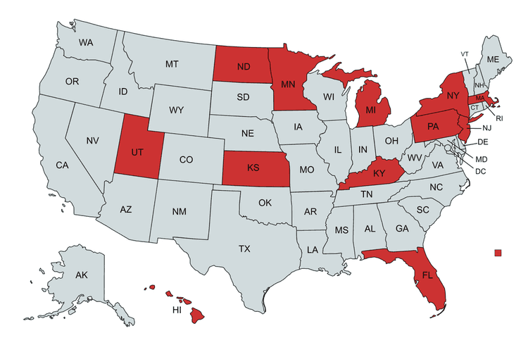 States With No-Fault Insurance