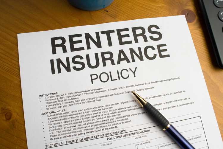 Renters Personal Liability Coverage policy