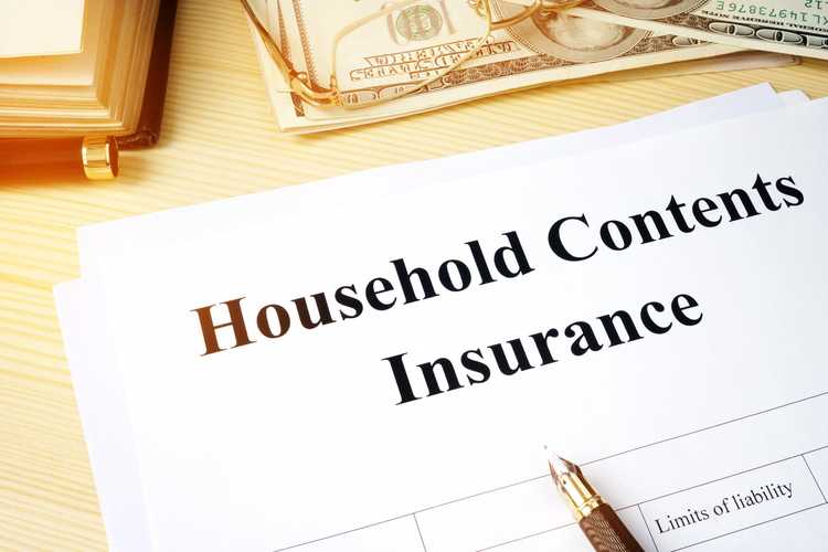 home contents insurance form