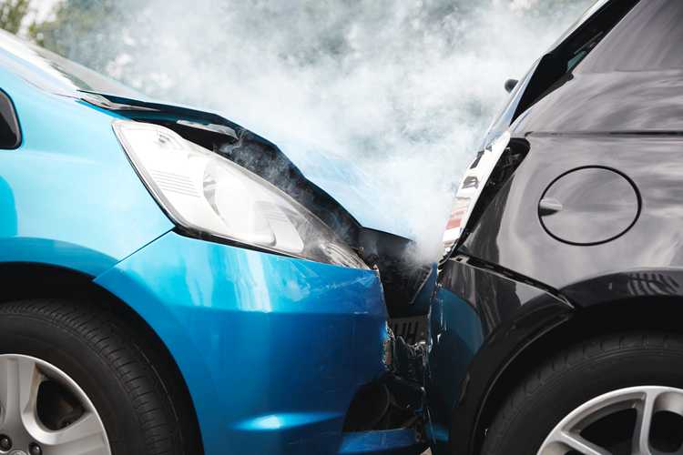 Collision insurance when vehicle is damaged